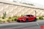 Toyota GR Supra on Vossen Wheels (HF-5) 2020 года